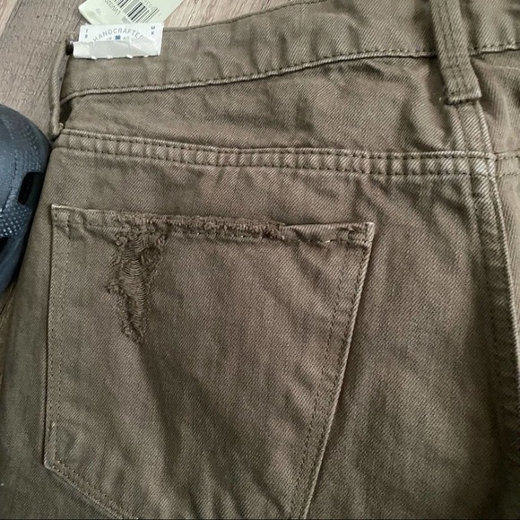 Lucky Brand Bridgette High Rise Skinny Jeans Distress Green Size 8/29 - Picture 15 of 16